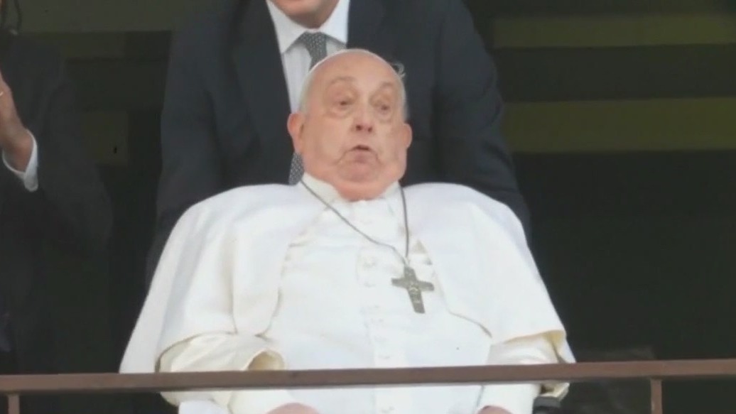 Pope Francis returns to Vatican