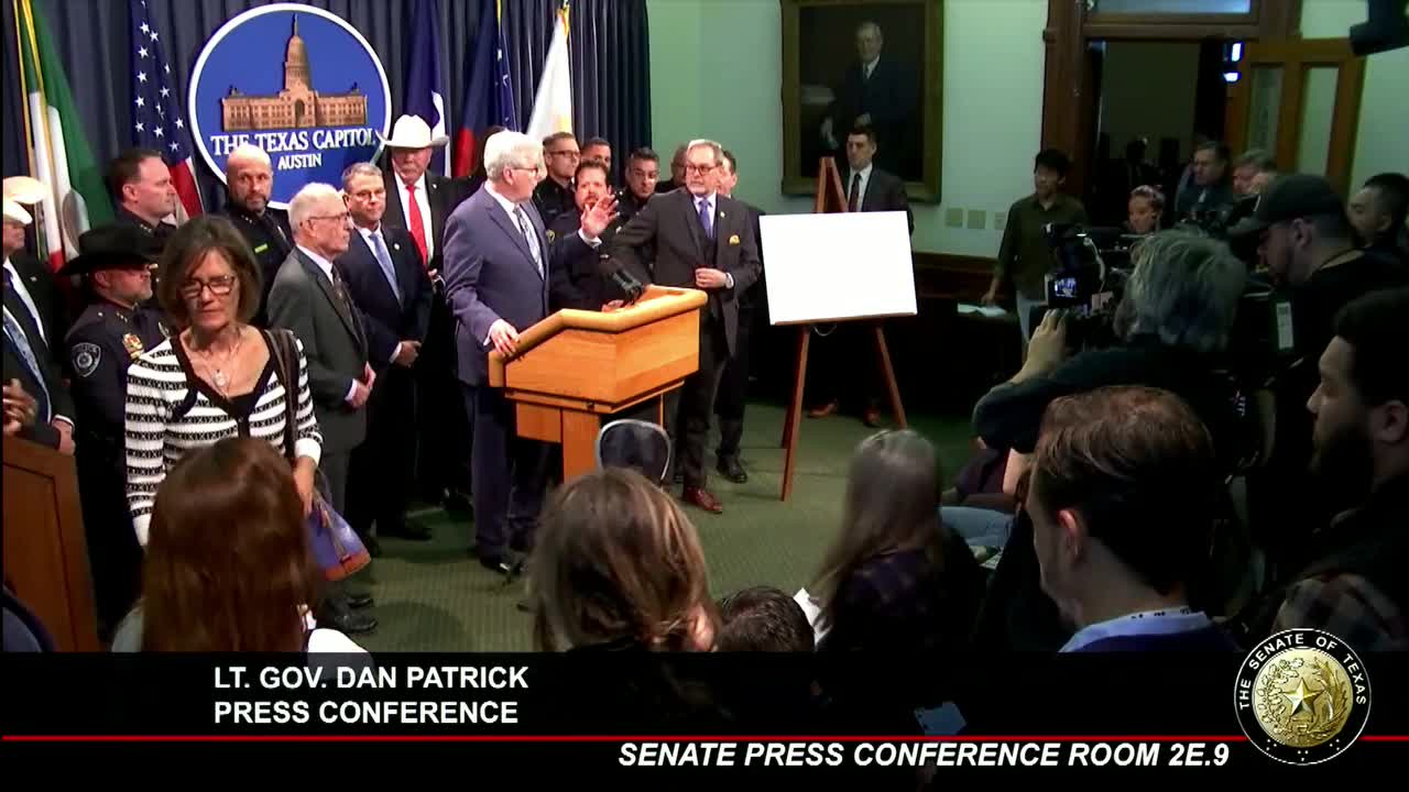 Lt. Gov. Dan Patrick pushes for THC ban | FULL