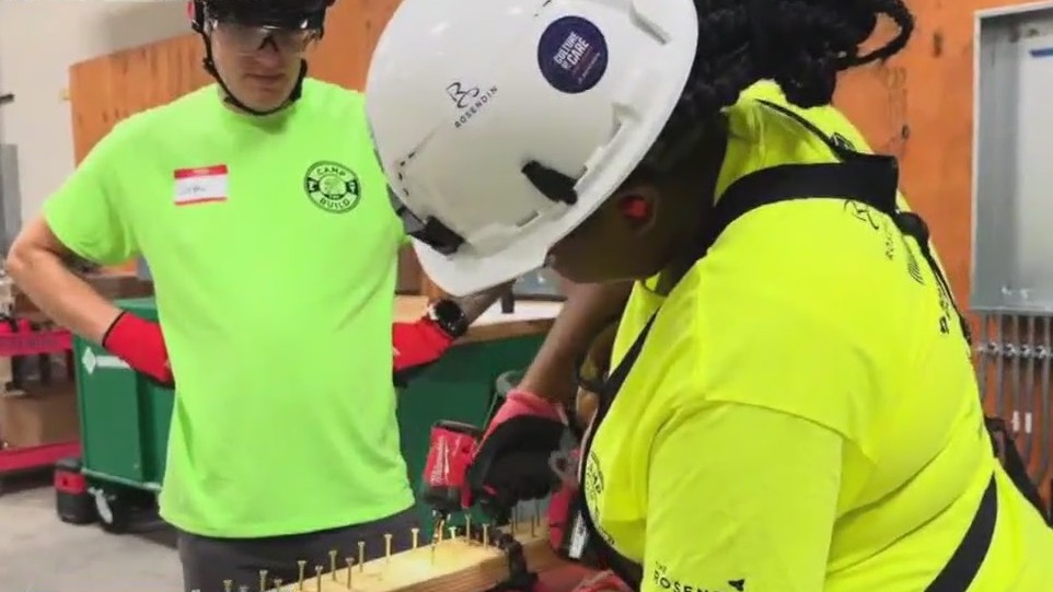 TRF Camp Build hands-on construction camp