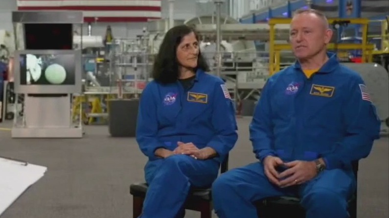 Stranded astronauts speak out
