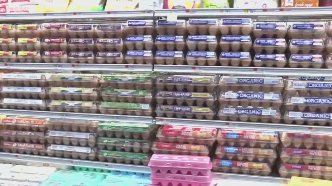 Egg prices coming down for Easter