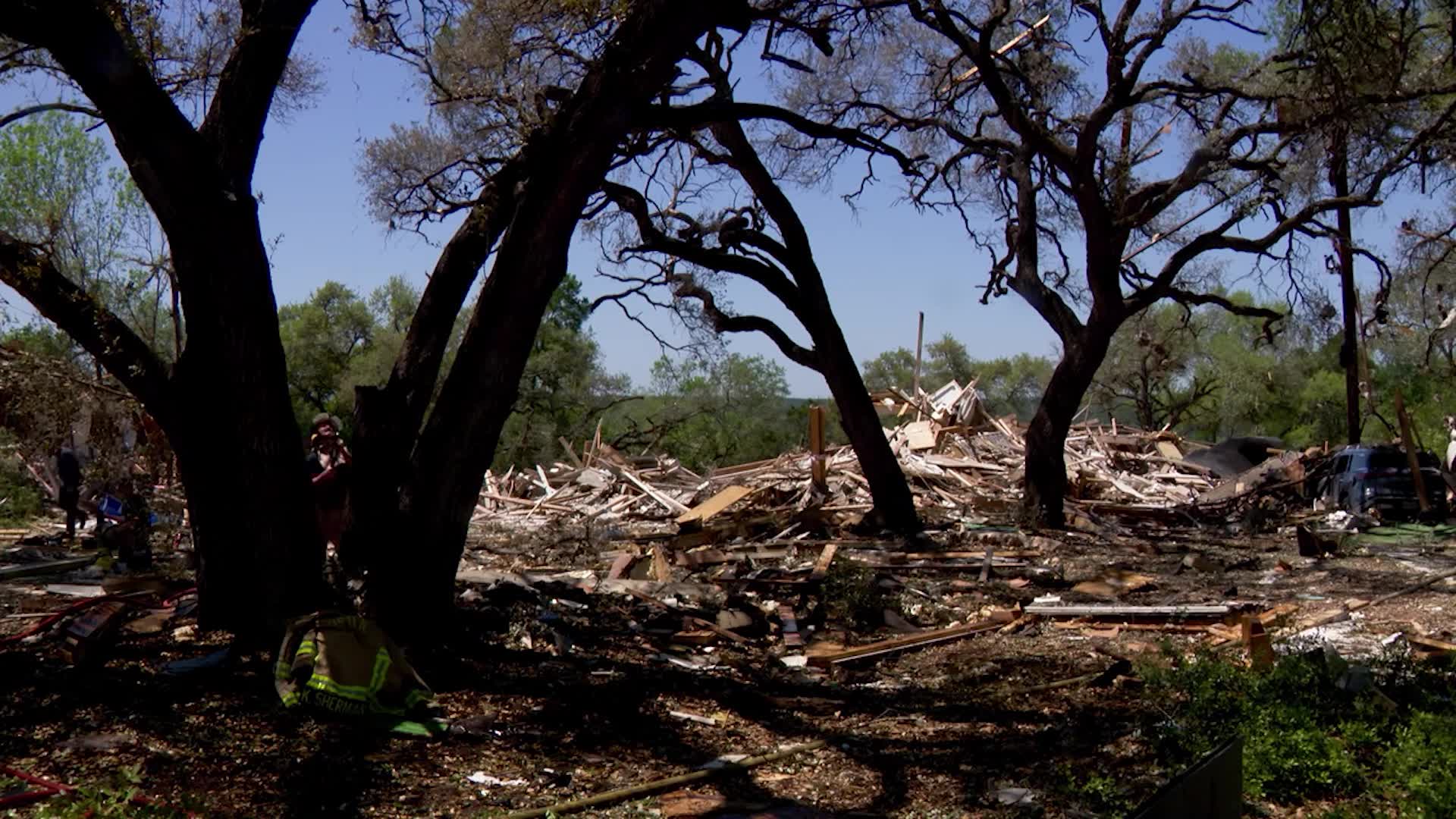 AFD footage from scene of NW Austin home explosion