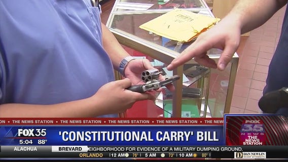 No conceal carry permit would be required under bill