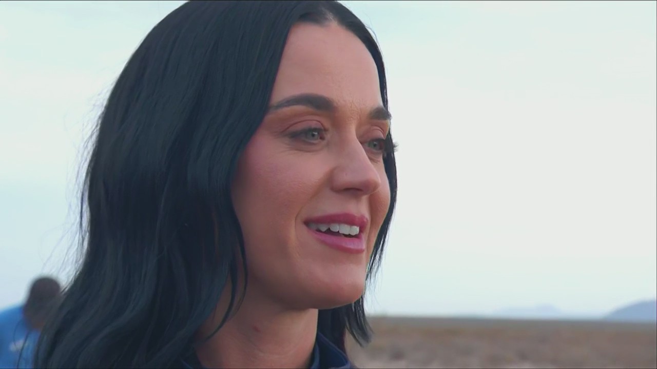 Blue Origin space launch: Katy Perry interview