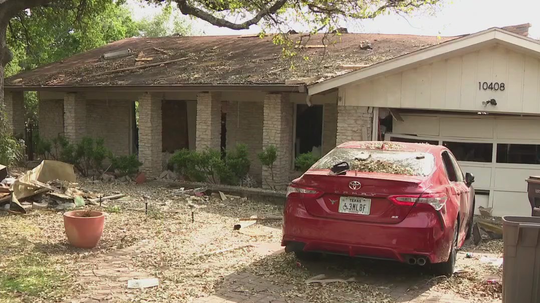 Neighbors work to rebuild after house explosion