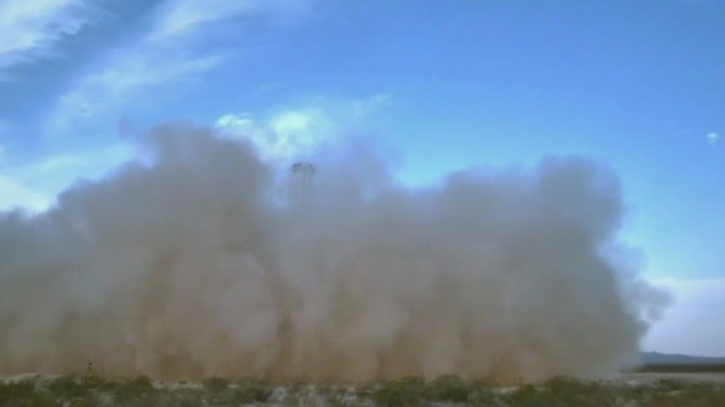 Blue Origin space launch: Crew reactions