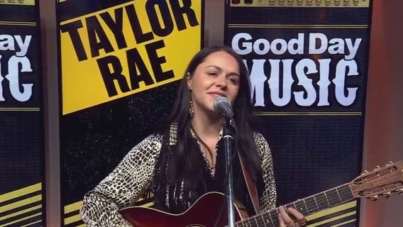 Taylor Rae performs in FOX 7 Austin studios