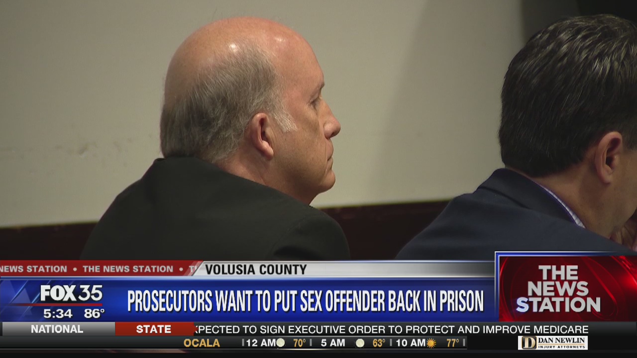 Prosecutors want to send sex offender back to prison