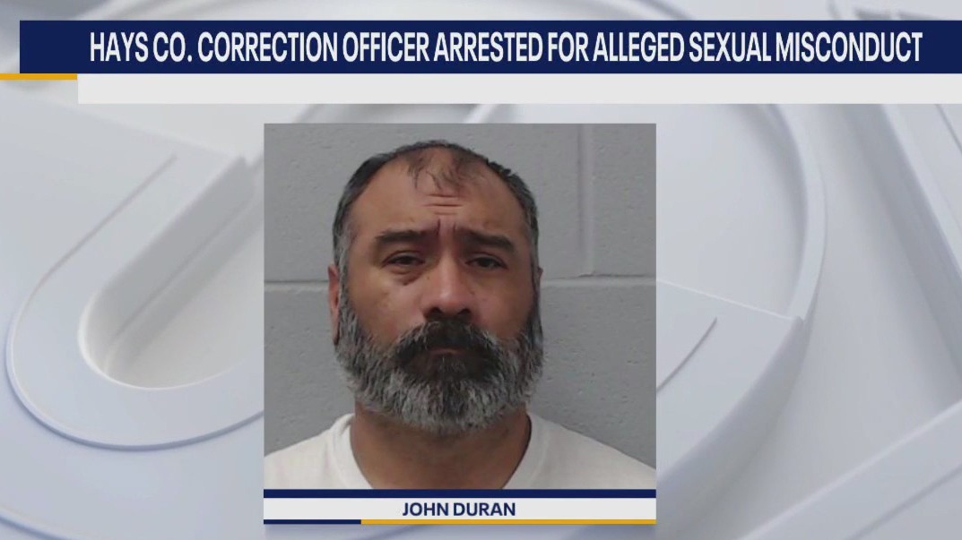 Hays County corrections officer arrested