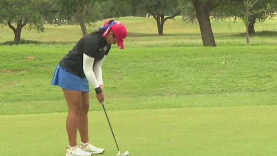 UIL girls state golf tournament - first round