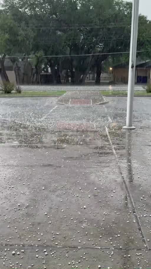 VIDEO: Hail in Copperas Cove