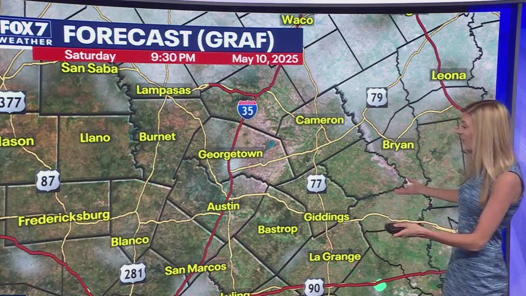 Austin weather: May 10, overnight forecast
