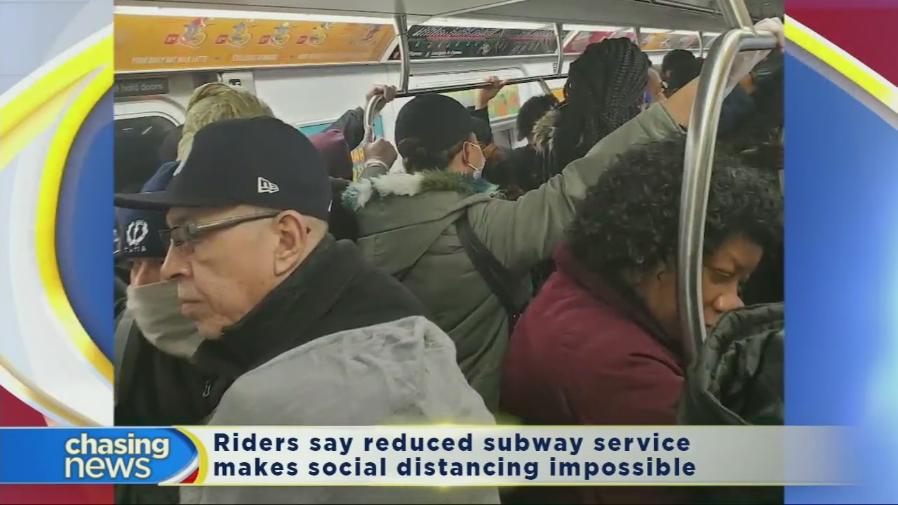 Subway service cuts prevent social distancing