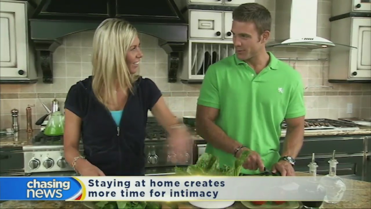 Staying at home creates more time for intimacy