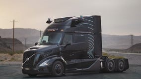 Driverless semis in Texas