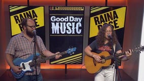 Raina Rose performs in FOX 7 Austin studios