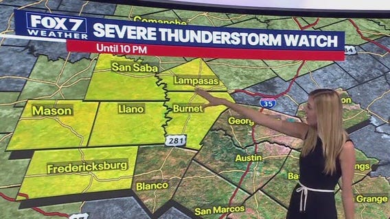 Austin weather: Your May 17 evening forecast