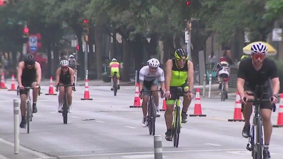 Ascension Seton CapTex Tri held on Memorial Day