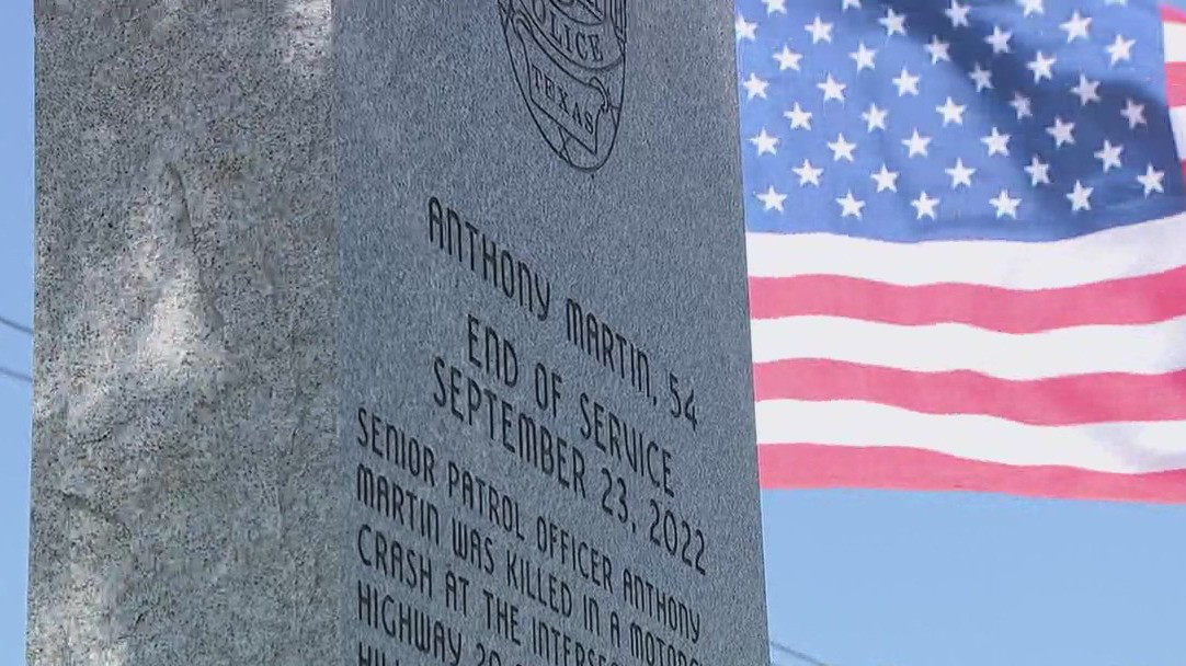 APD honors fallen officer with monument