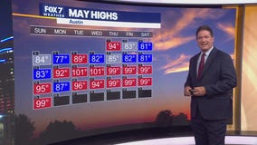 Austin weather: Rain chances all week