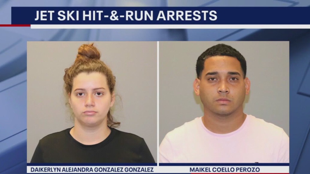 2 arrested in jet-ski hit-and-run
