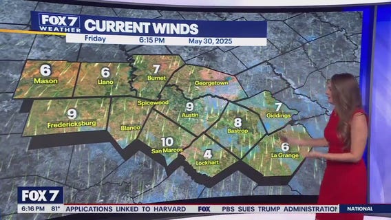 Austin weather: May 30 overnight forecast