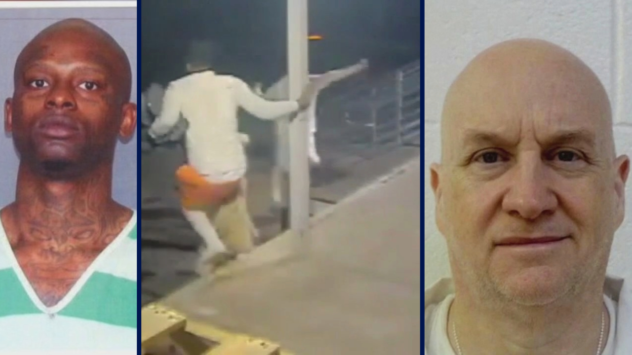 Multiple manhunts in multiple states