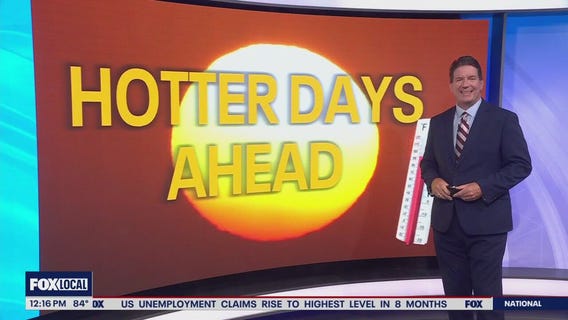 Austin weather: Hotter days ahead