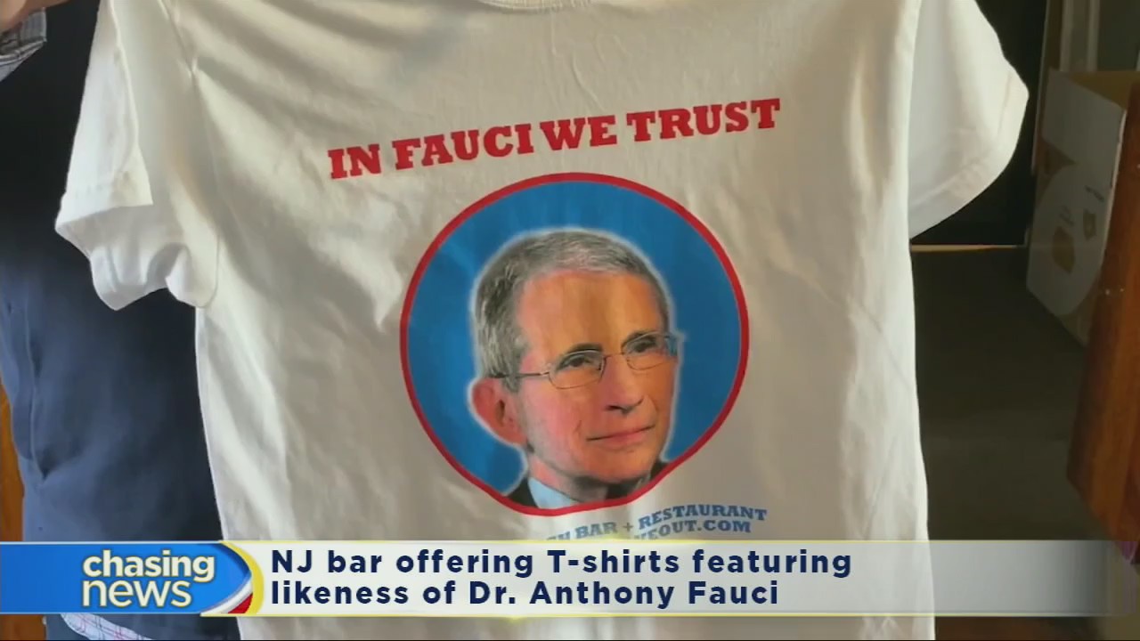 NJ bar set to hand out T-shirts featuring Anthony Fauci