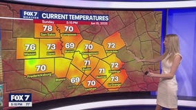 Austin weather: June 15 evening forecast