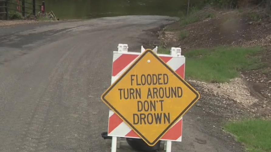 Flooding risk in Central Texas