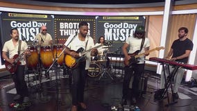 Brother Thunder perform in FOX 7 Austin studios