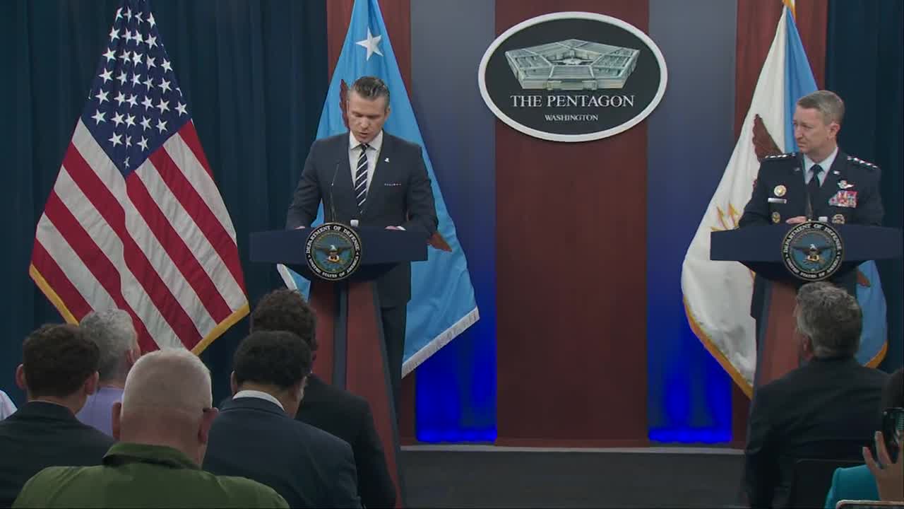 US strikes in Iran: Pentagon gives update [FULL]