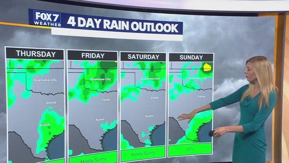 Austin weather: Rain chances again Wednesday