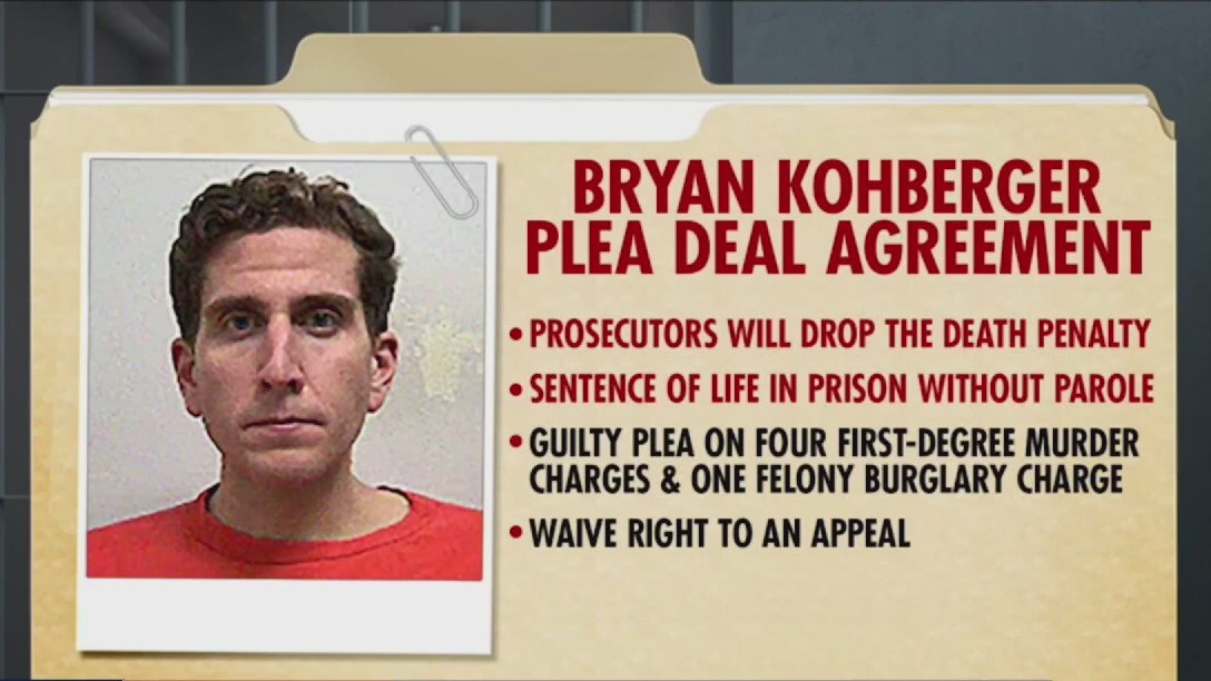 Bryan Kohberger's plea deal