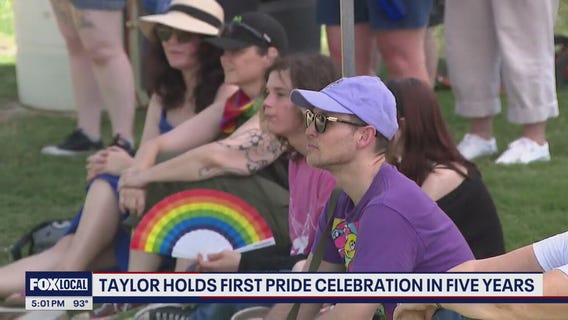 Taylor holds first Pride celebration in 5 years