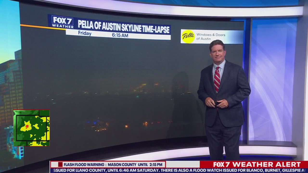 Austin weather: Cloudy and soggy July 4th