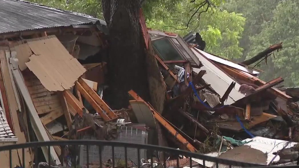 Leander flooding: Damage left behind by floodwaters