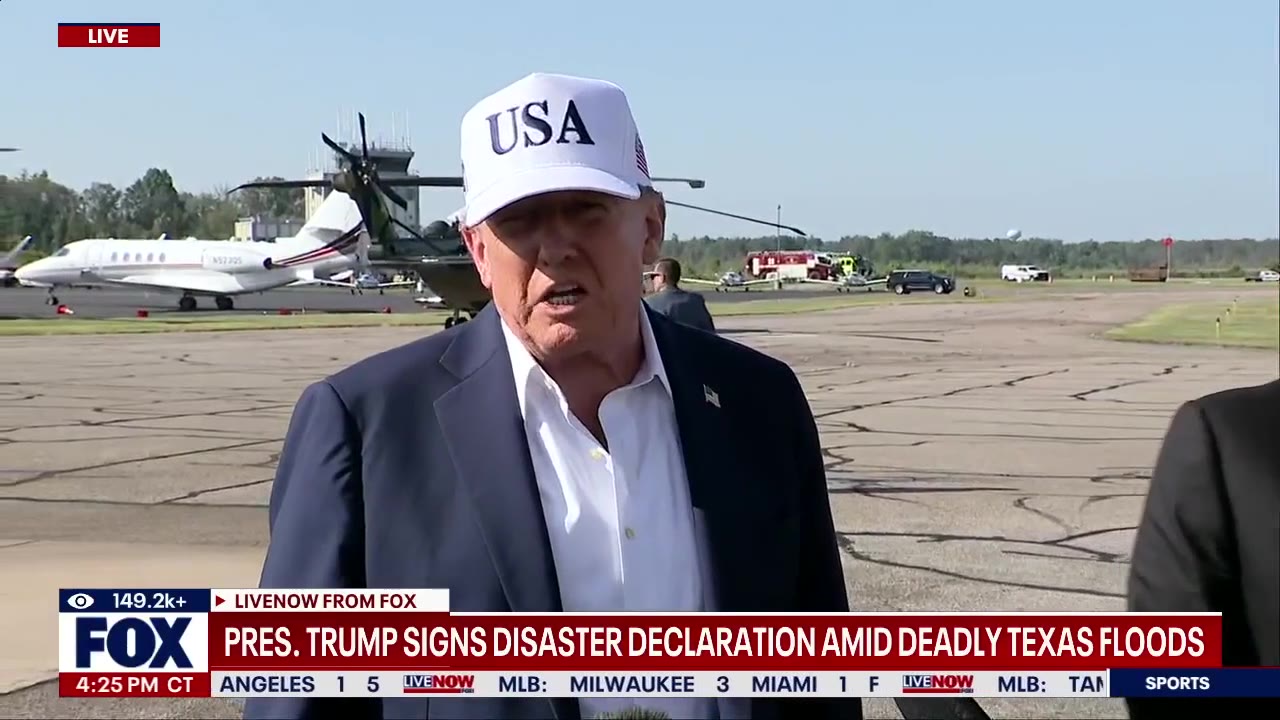 Pres. Trump on Texas flooding