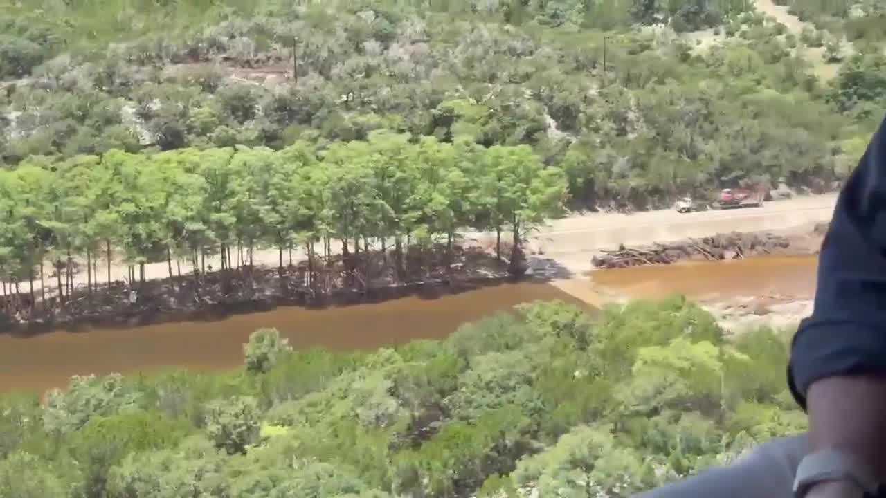 VIDEO: Abbott & Burrows survey Kerr County damage