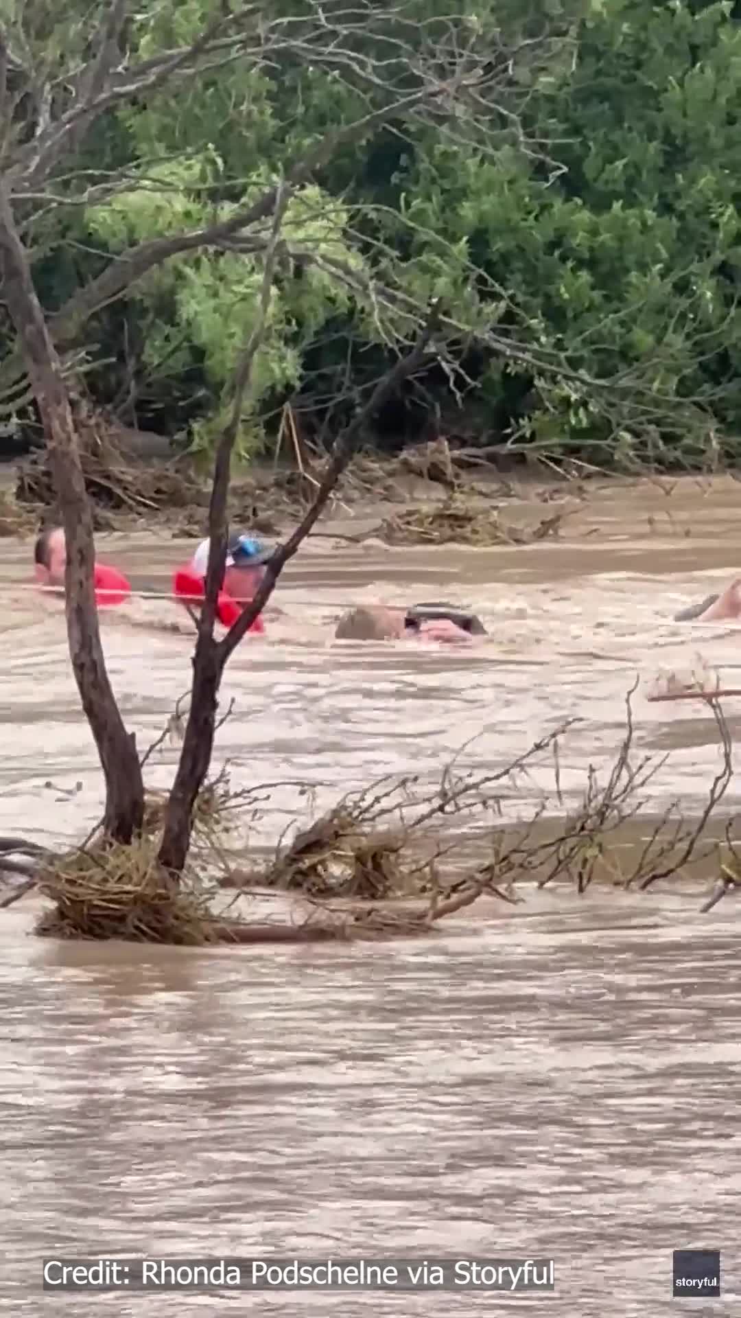 Woman rescued from heavy Central Texas flooding