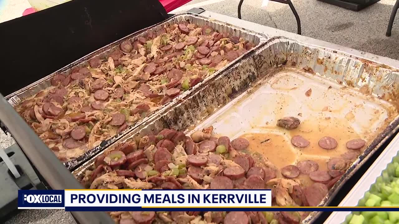 Texas flooding: Serving meals in Kerrville