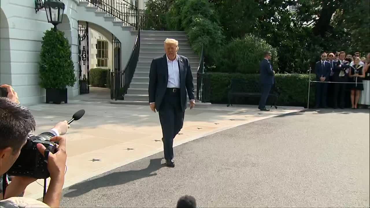 Pres. Trump ahead of Texas trip