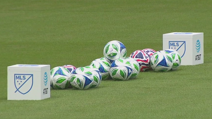 MLS All-Star skills practice