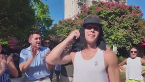 Man runs 100 miles for Texas flood victims