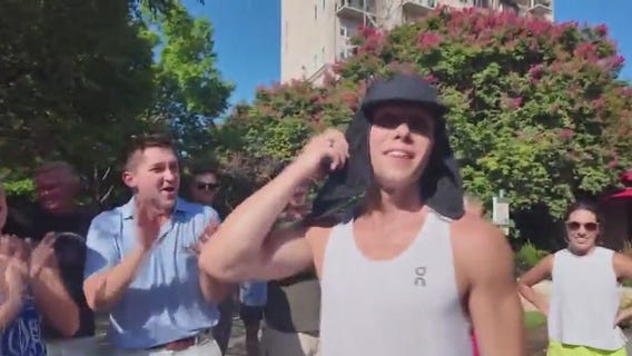 Man runs 100 miles for Texas flood victims