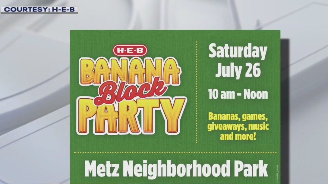 H-E-B Banana Block Party