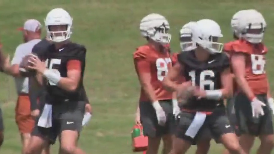 Texas Longhorns football preseason camp underway