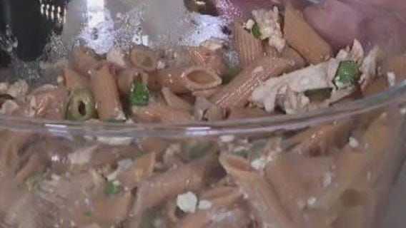Lemony pasta salad recipe from Tierra Neubaum
