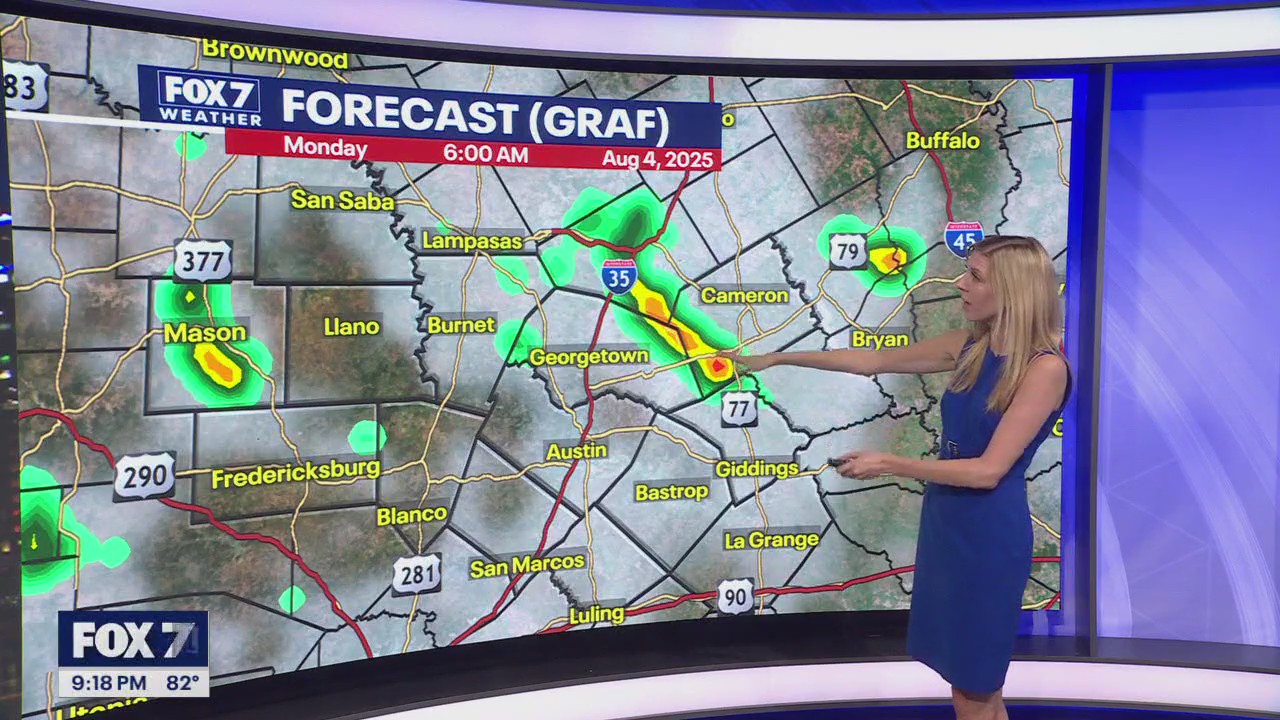 Austin weather: August 2 overnight forecast